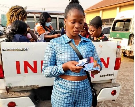 NAPTIP, Suspected female trafficker, six victims, Makurdi