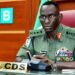 Gen Lucky Irabor, Nigeria, never again witness, insecurity, seen in last decade, CDS assures
