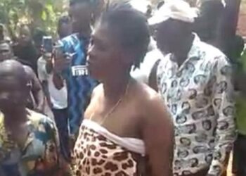 Woman, paraded naked, agrees, extra-marital, sexual adventure, Anambra East