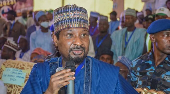 Barau I. Jibrin, declares, governorship campaign, campaign structure, 2023