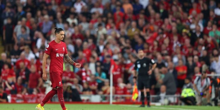 Darwin Nunez, Liverpool, draw, Crystal Palace