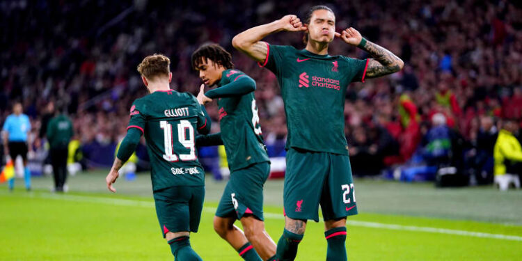 Liverpool, 3-0 win, Ajax, European Champions League, last 16