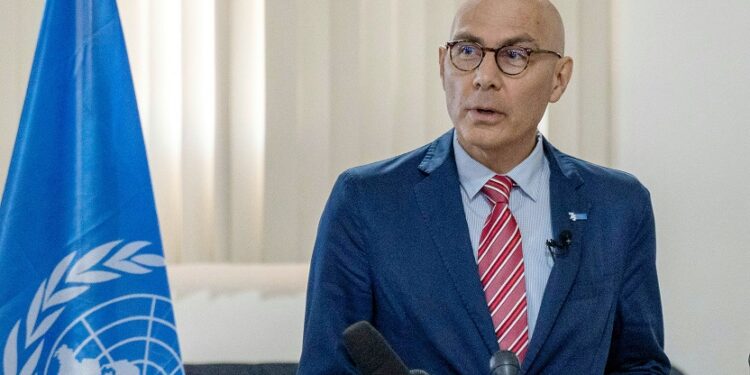 Volker Türk, UN, dehumanization, Palestinians, Gaza crisis, OHCHR