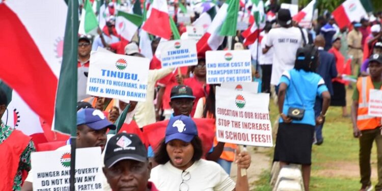 TUC, NLC, Protest proposal