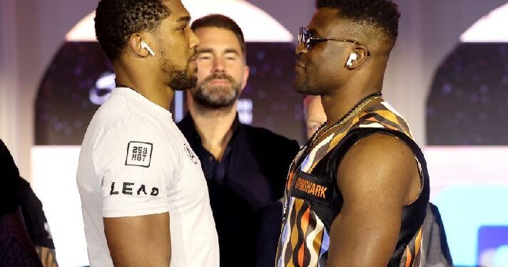 Anthony Joshua, Francis Ngannou, Boxing, Heavyweight, Unusual rule