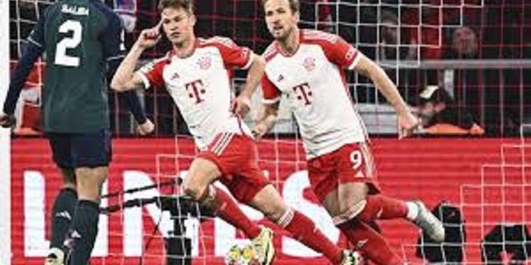 CHAMPIONS LEAGUE, Bayern Munich, Arsenal out