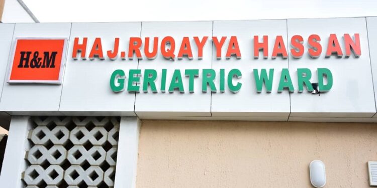 Geriatrics Hospital Ward, North, First in north, Nigeria, alisu Na'inna Dambatta