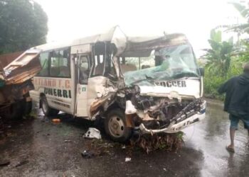 Heartland FC, Highway accident, Coach feared dead, Hospitalised