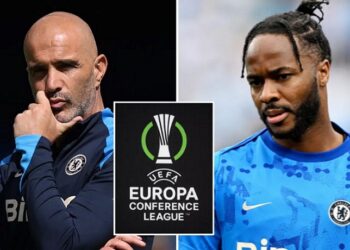 Raheem Sterling, Enzo Maresca, Chelsea, Conference League squad