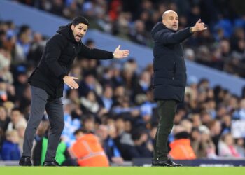 DECLARATION OF WAR, Arsenal’s Mikel Arteta, Manchester City’s Pep Guardiola, Football rivalry, Premier League