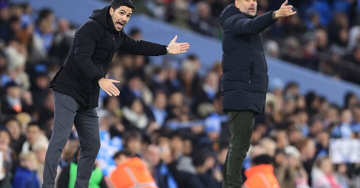DECLARATION OF WAR, Arsenal’s Mikel Arteta, Manchester City’s Pep Guardiola, Football rivalry, Premier League