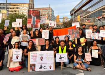Worldwide protests, Indian trainee medic, rape, murder