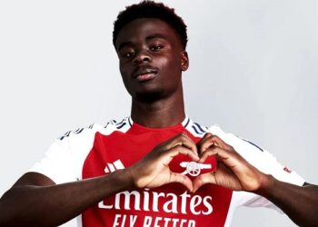 Bukayo Saka, Arsenal, Premier League, Football 