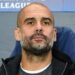 MANCHESTER CITY VS FEYENOORD, Champions League, Pep Guardiola, Scratches on face