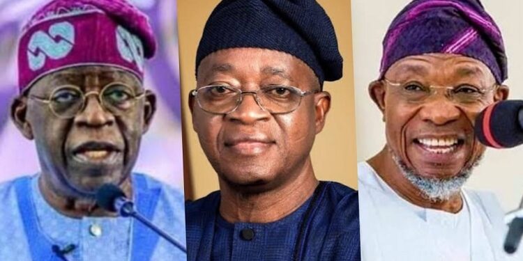 Tinubu, Aregbesola, Oyetola, Abiodun Komolafe