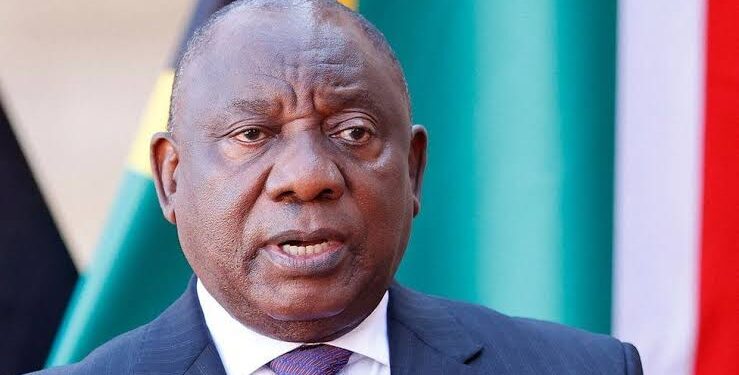 Cyril Ramaphosa, South African president