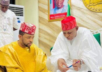Governor Abba Kabir Yusuf and Sani Musa Danja