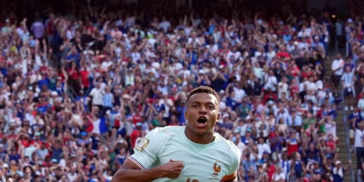 Kylian Mbappe scored the opener against Morocco at the 2026 World Cup